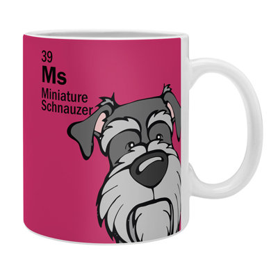 Grande tasse à café miniature schnauzer 39