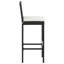 Tabouret de bar 29,9 "avec coussin Ahnalee-1031583062-1031583061