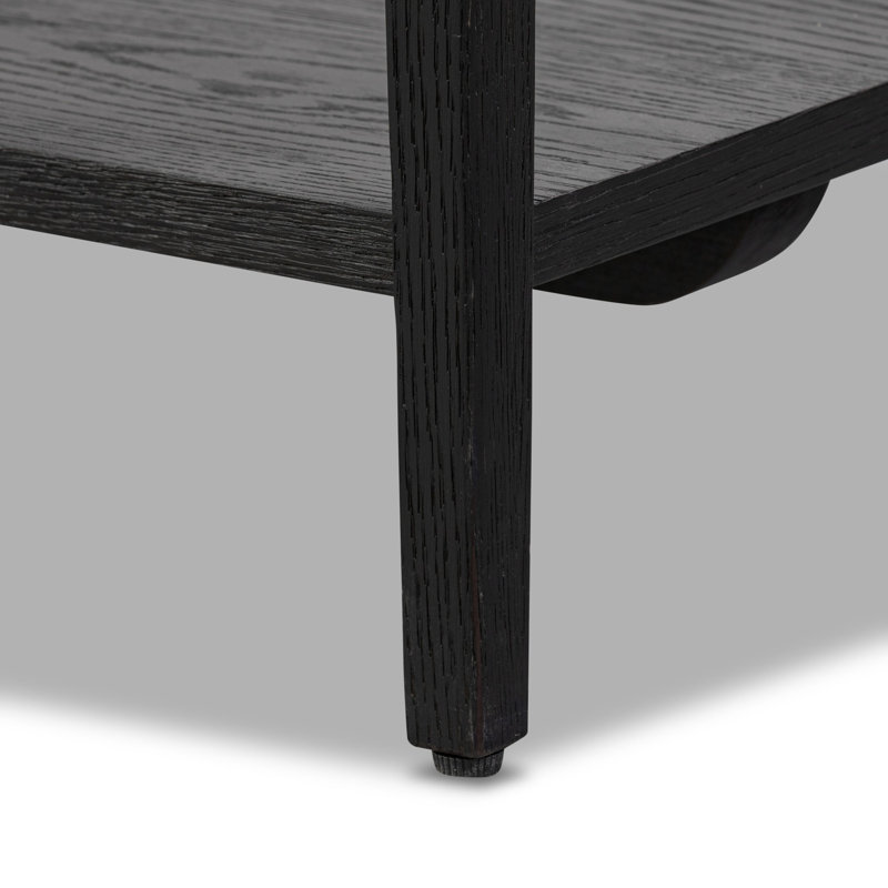 ROSENELL 78'' W Console Table, Black