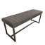 Armor Faux Leather Upholstered Bench-1587793923