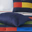 Ensemble de couette 5 pièces Morris Stripe 100 % coton imprimé, pour lit double/queen-1638972699