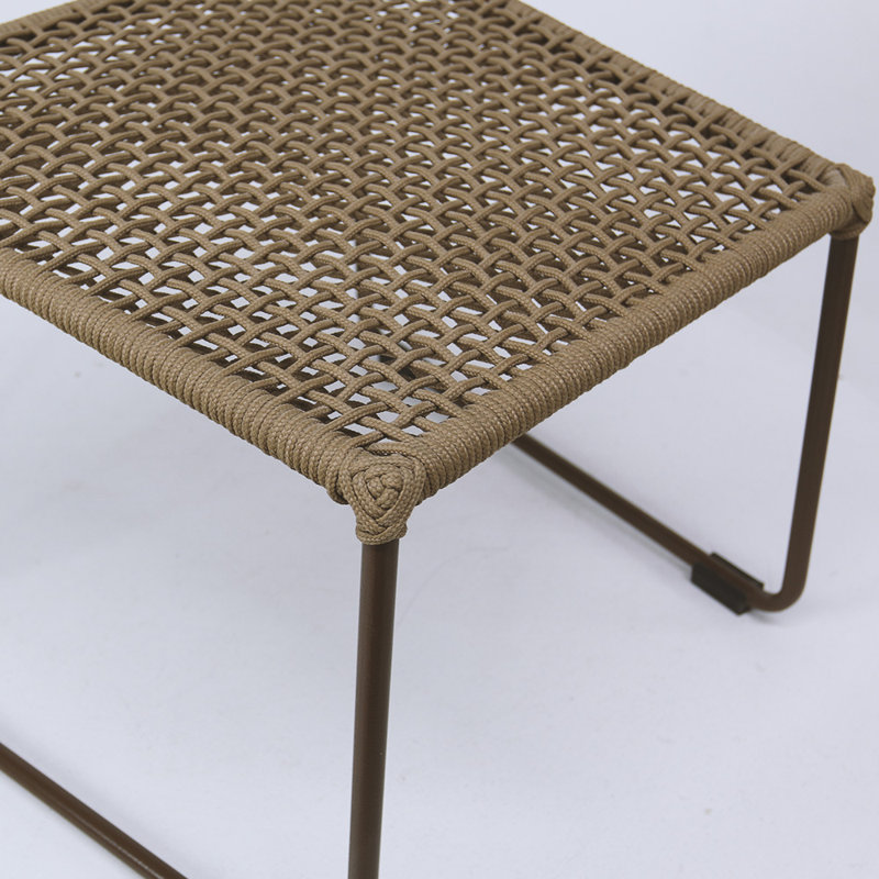 Knot Lounge & Ottoman, Oxide /Latte 