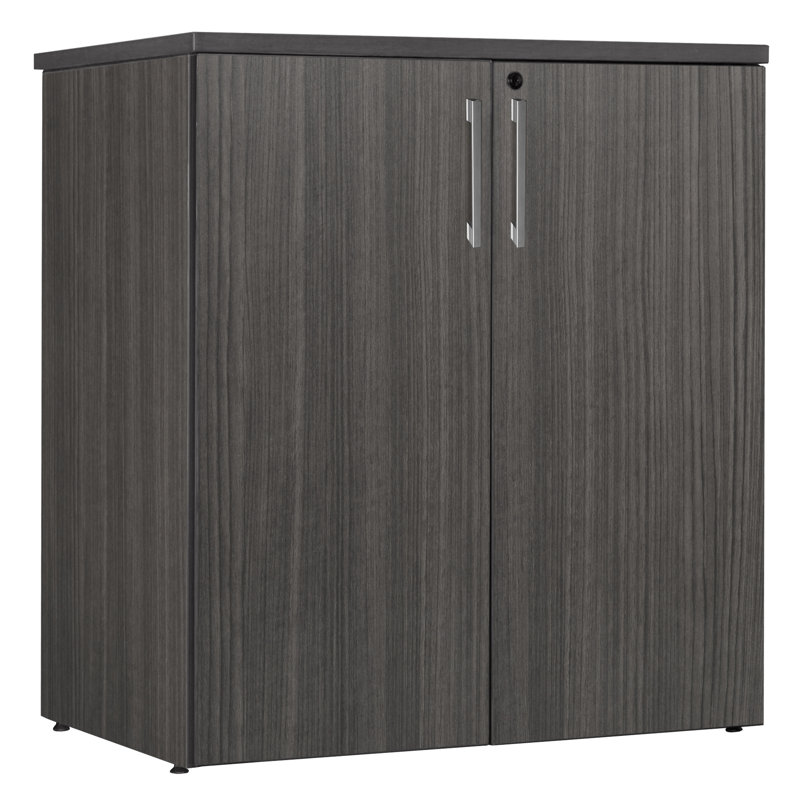 Nevjana Office Storage Cabinet, Ash Gray