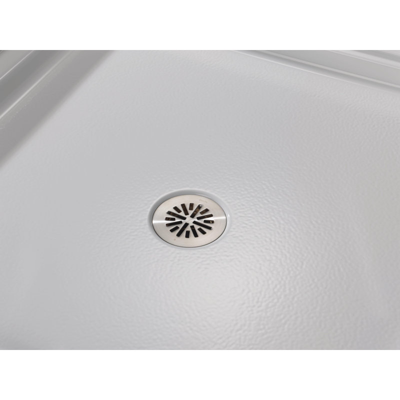 Grid Shower Drain, Stainless