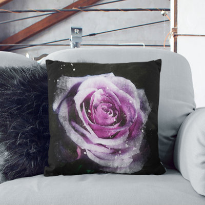 Floral Square Cushion