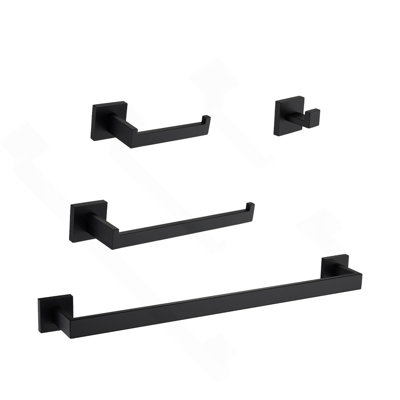4 - Piece Bathroom Hardware Set