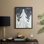 «Christmas Holiday Art DCCCLVI», reproduction d'art encadrée - bois massif