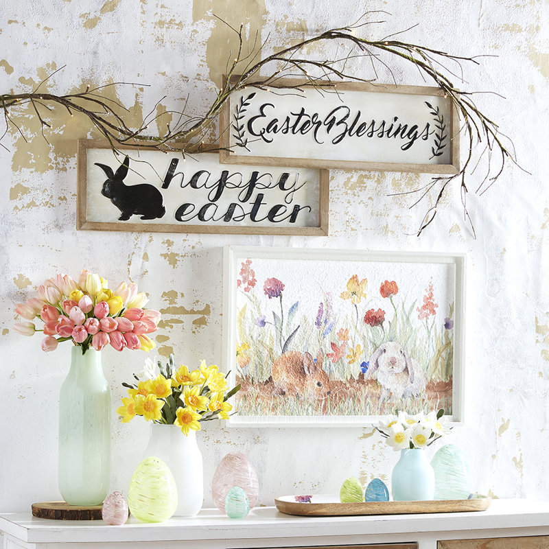 Easter Rabbit Decorative Accent