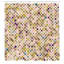 Rideau de douche mauve rétro Artsy + crochets-95078026-95078056