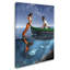 «A Mermaid and Her Pets», art sur toile-31386281