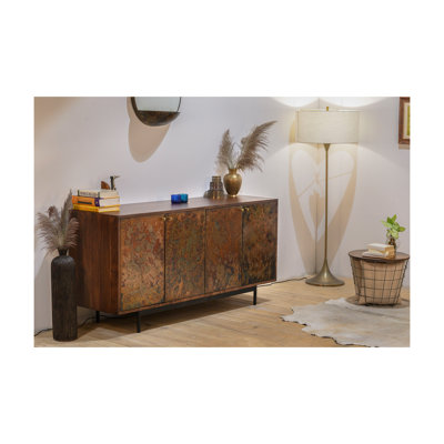 Presidio 69'' Solid Wood Sideboard
