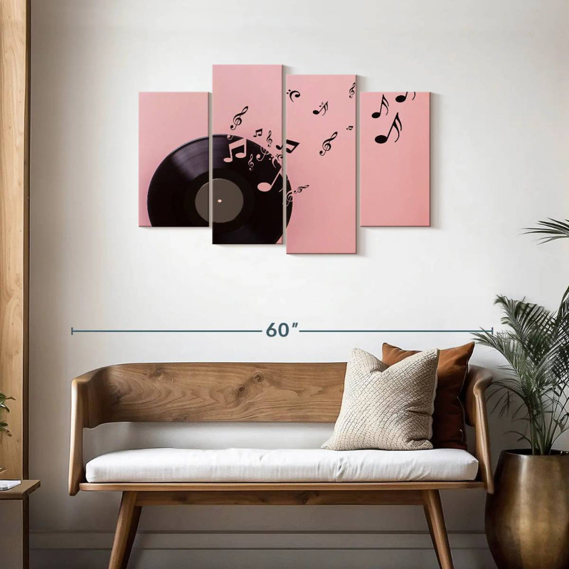 Disque vinyle Abarca, H 27 po x l 43 po