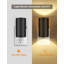 Veilleuse DEL à brancher, capteur de lumière Dusk To Dawn, veilleuses à brancher dans le mur, veilleuse à luminosité réglable 0-100LM, blanc doux 3001K, veilleuses à intensité variable pour escalier de chambre à coucher, paquet de 2