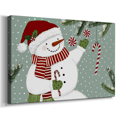 Peppermint Snowman Collection A