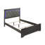 Bedroom Set With LED Headboard-225321196
