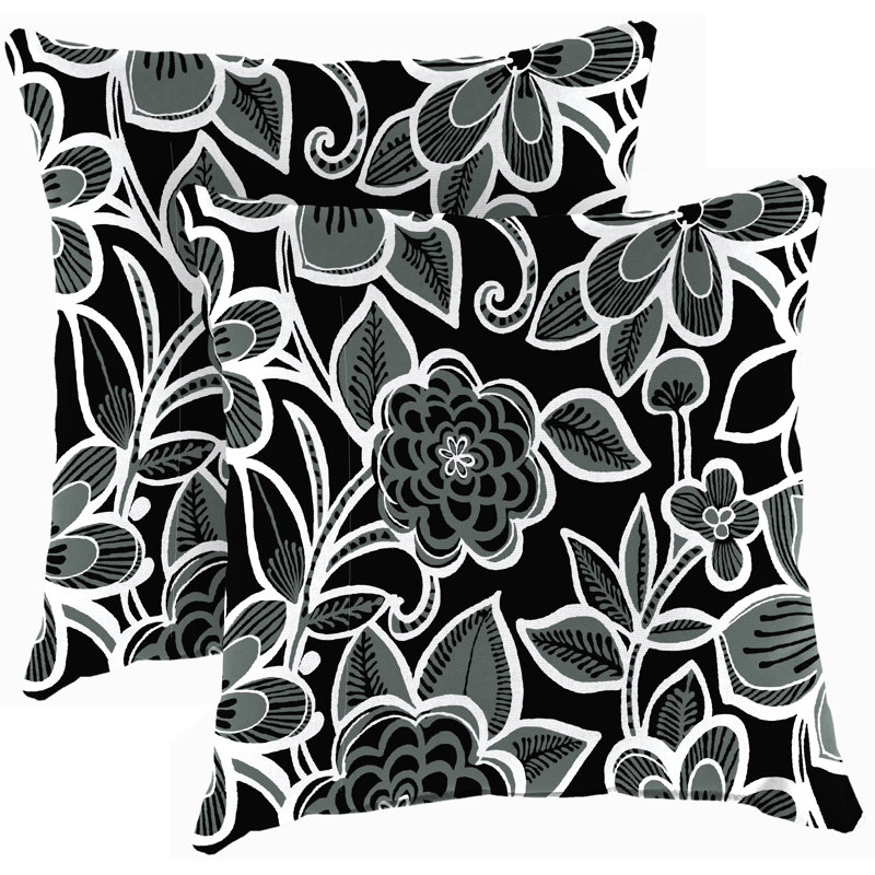 Sunbrella Outdoor Throw Pillow, Halsey Shadow