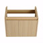 Meuble-lavabo de salle de bain avec lavabo en céramique, meuble-lavabo mural flottant, armoire de rangement en bois avec portes doubles-1685842095