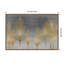 «Gold Forest On Gray», reproduction encadrée sur toile par Kate Bennett-611493049