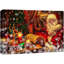 Arbre de Noël, lumières, père Noël, célébrations et fêtes, décor, illustrations, art moderne-102297958-102297962