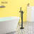 1 Handle Floor Clawfoot Tub Faucet with Diverter-61060851
