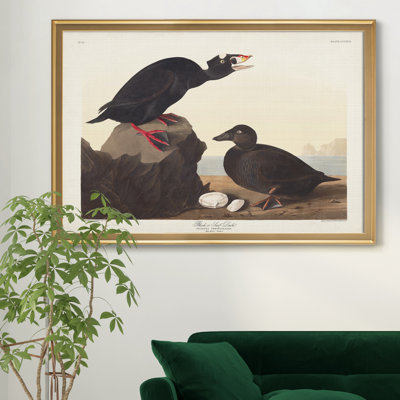 Noir ou surf - Tableau encadré sous verre acrylique, grand format, idéal pour le salon