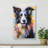 Border Collie Gestural - No Frame Print-112288151
