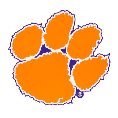 Clemson University Layered Metal Wall Art