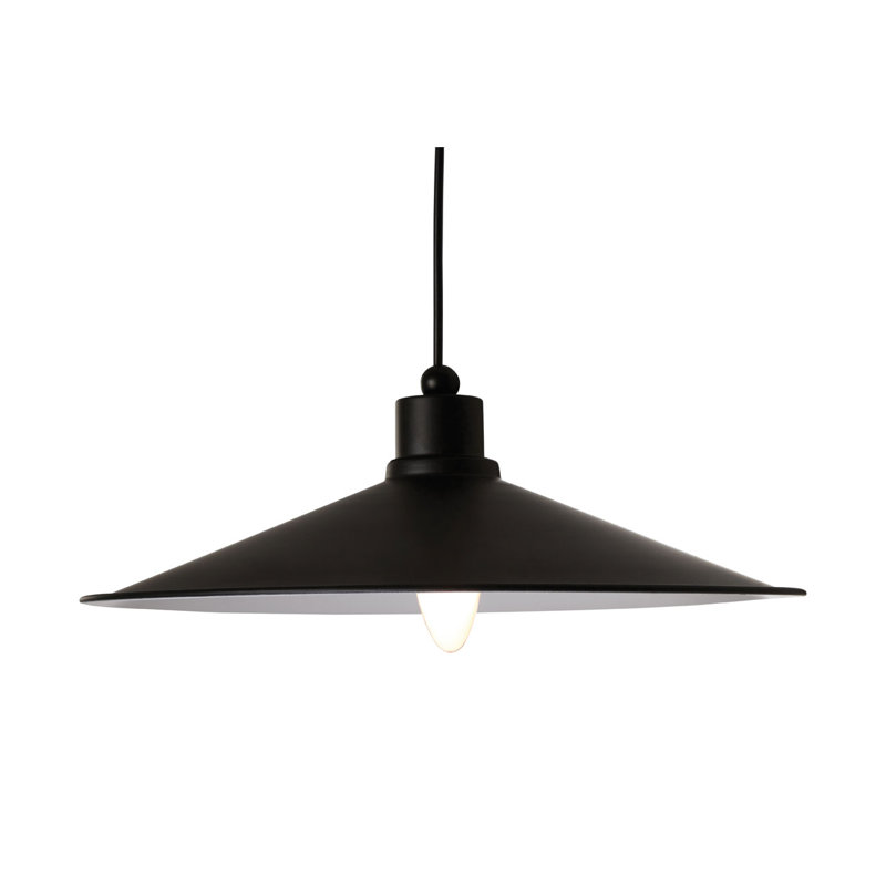 Applewold 1 - Light Black Dome Pendant