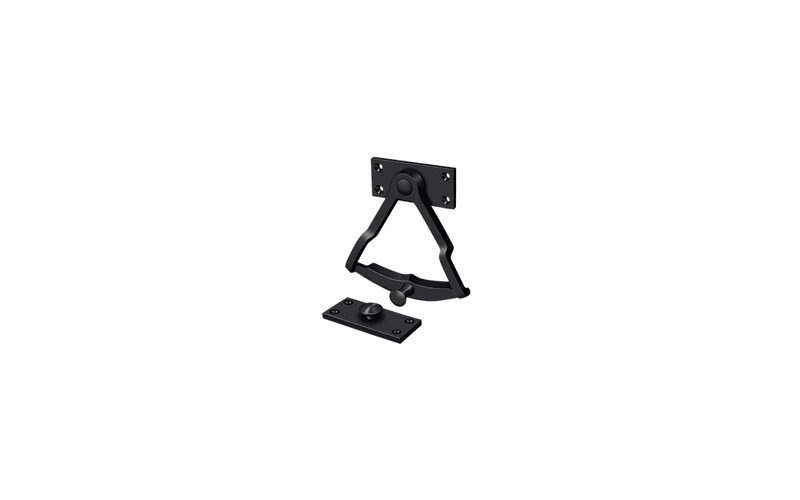 Latch/Catch/Bolt, Painted Black