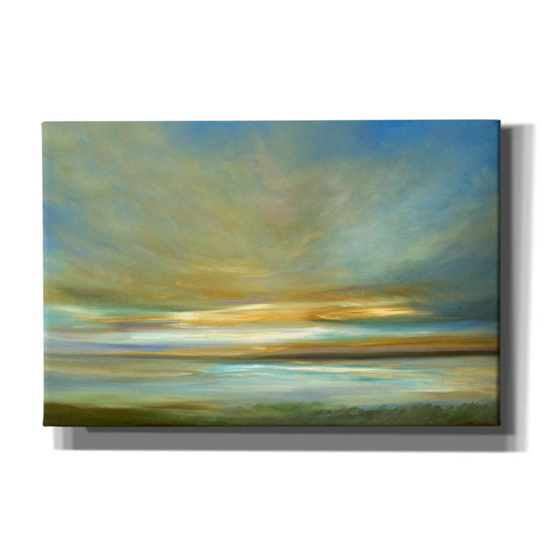 "Epic Graffiti" Light On The Dunes "par Sheila Finch, art mural sur toile, H 40 po x l 60 po x P 1,5 po