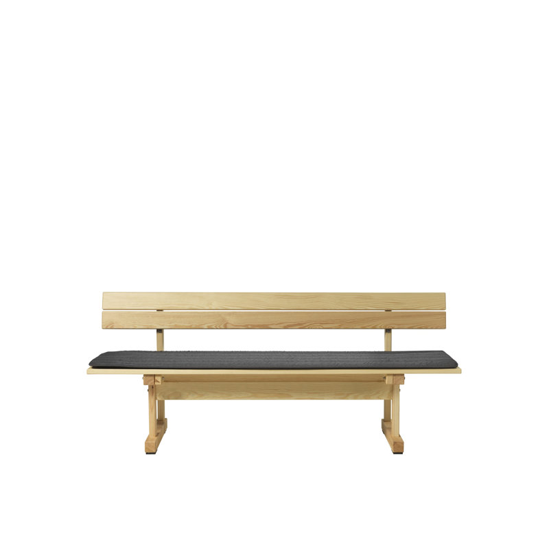 Ermelundene Outdoor Bench, Natural