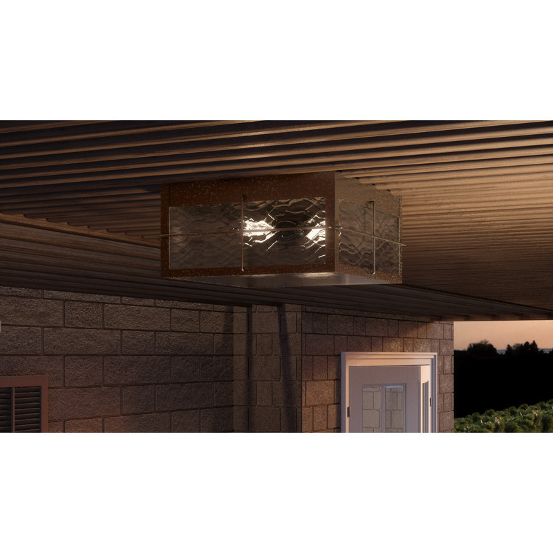Lasky 2 - Bulb Outdoor Flush Mount