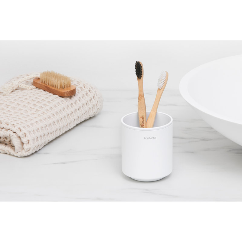 Brabantia Mindset Toothbrush Holder, White