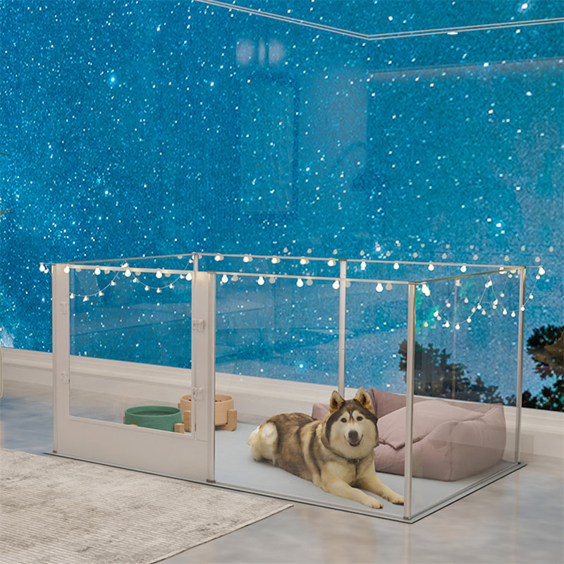 Playpen Pet Pen, 80 cm H x 163 cm W x 102.5 cm D