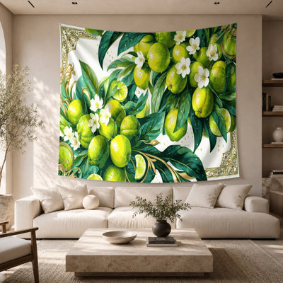 Tapisserie murale «Fruit Lime»