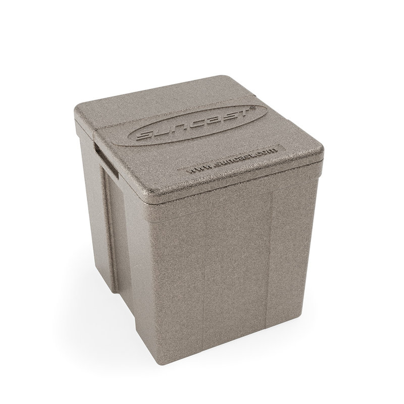Suncast 15.25 in. W x 14 in. D Foam Cooler Insert for Outdoor Entertainment Bar, Made in the USA