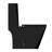 Yingze Elongated One Piece Toilet, 17" ADA Compliant Chair Height, Dual Flush 1.1/1.6 GPF Water Saving, Quiet Soft Close Seat, Seamless Skirted Porcelain, Black-91358196
