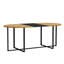 Ensemble de table de salle à manger (doit inclure à la fois la table et la chaise), ensemble de salle à manger moderne en bois et en bois aggloméré 9 pièces