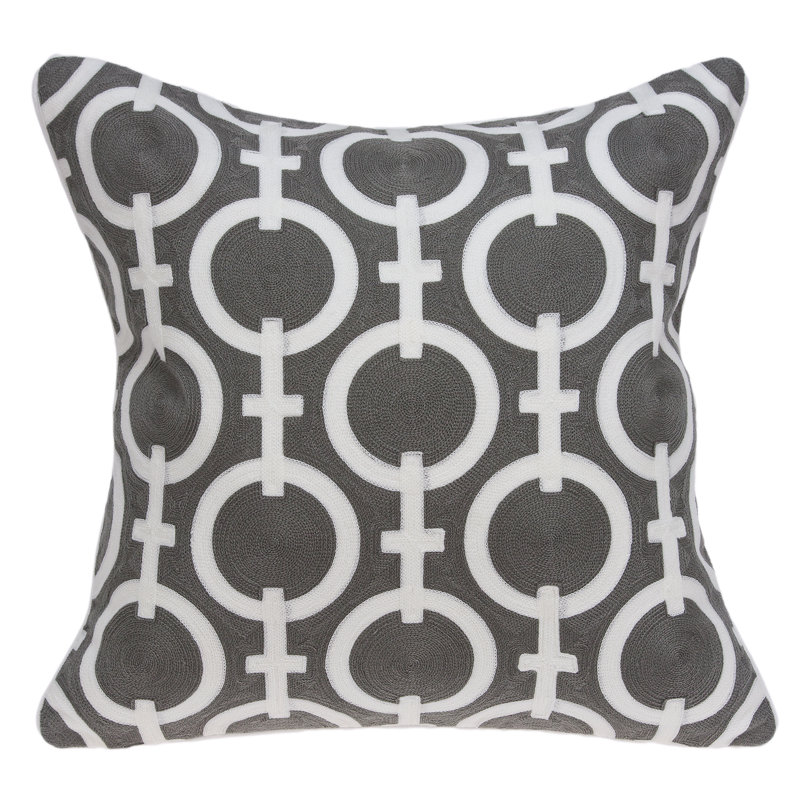 Housse de coussin en coton Stegall