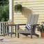 Godin All-Weather HDPE Adirondack Chair with Table-204721094