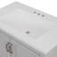Meuble-lavabo simple 30,5 po avec plateau en marbre de culture