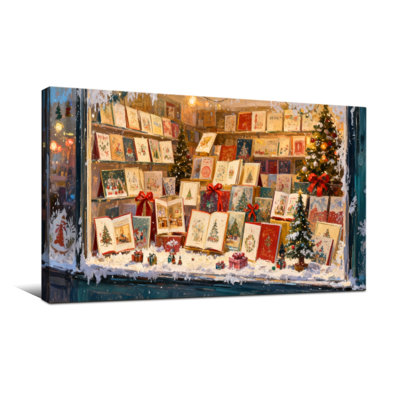 Art de vitrine de Noël