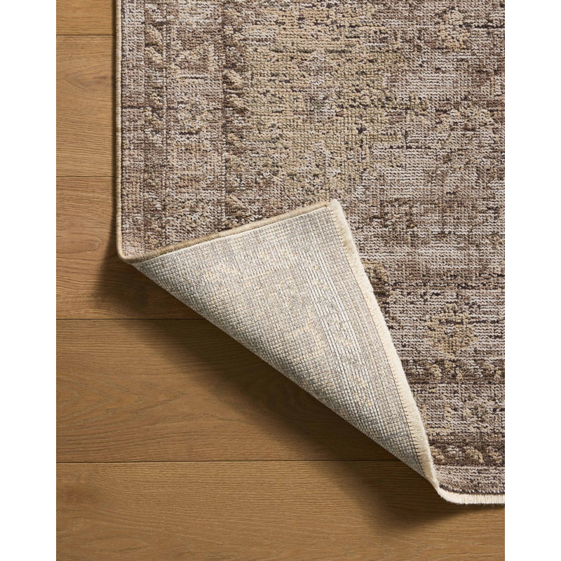 Jacobo Sand / Earth Area Rug, Rectangle 11'6" x 15'