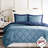 Navy+ Blue Twin/twin Xl Comforter With 3m And Satin Shams Soft Breathable Fabric-118022782-118022778