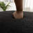 Square Solid Wood Fabric Ottoman-792026056