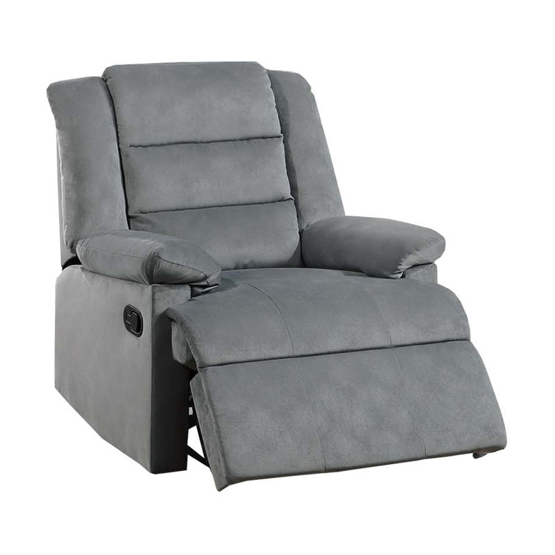 Fauteuil inclinable manuel simple, Gris