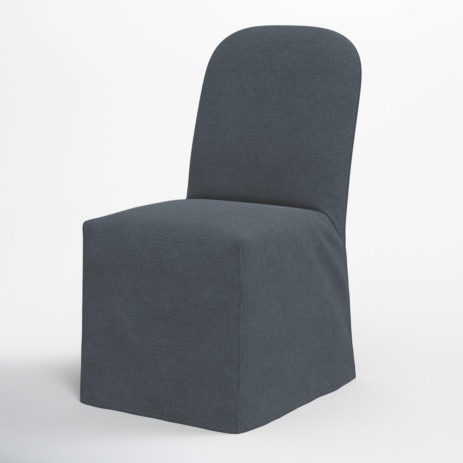 Velma Dining Chair, Classic Navy Linen