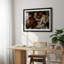 The Musisans-Caravaggio-Reproduction encadrée avec passe-partout et verre-c. 1595-828497726-828497714-828497724