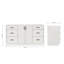 Base de meuble-lavabo simple 66 po Ariel Kelley-105988643