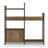 Ayala 47.9"H 5-Shelf Open Etagere Bookcase with Metal Frame